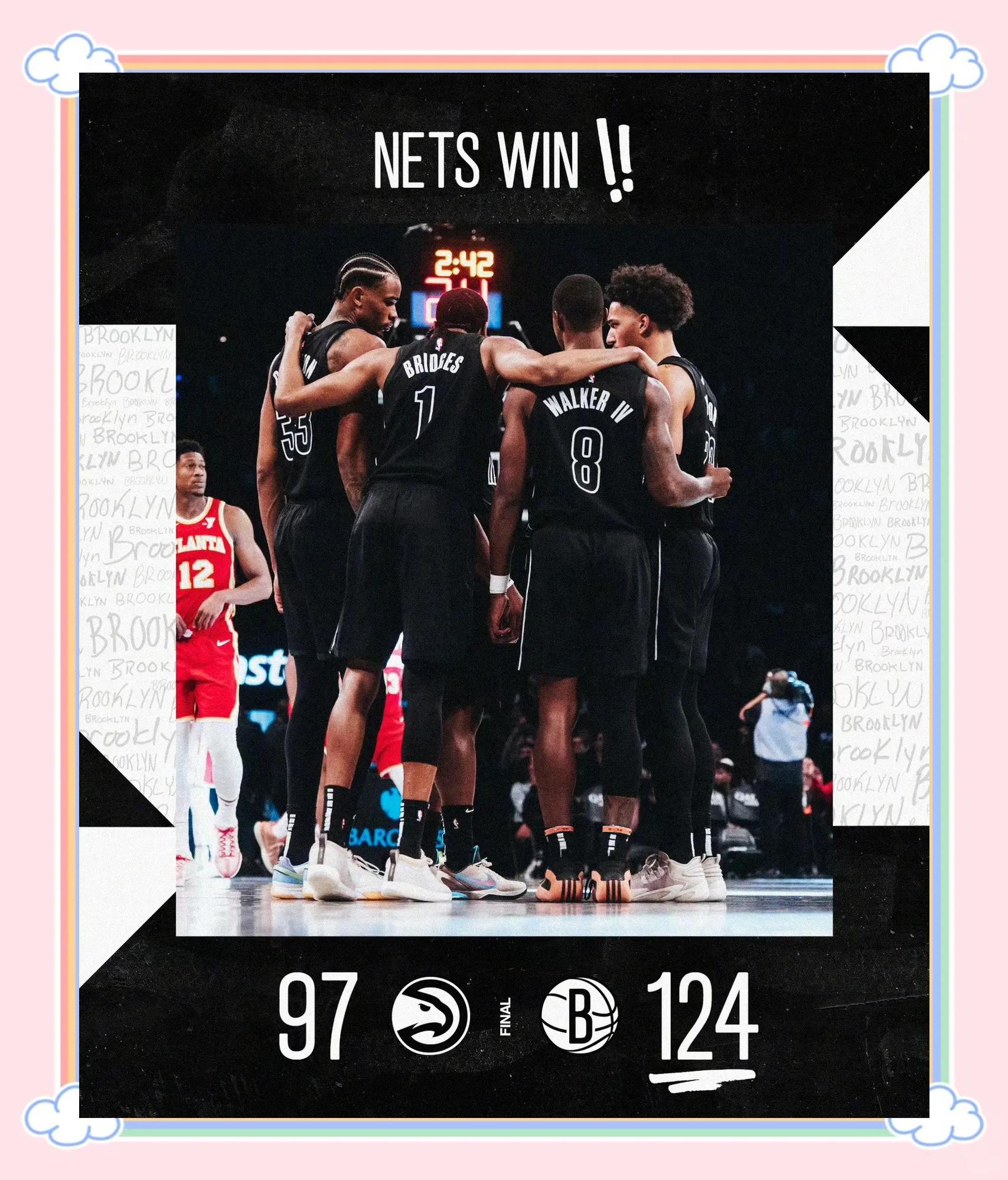 篮网客场险胜老鹰,杜兰特独揽得分王 篮网客场险胜老鹰,杜兰特独揽得分王